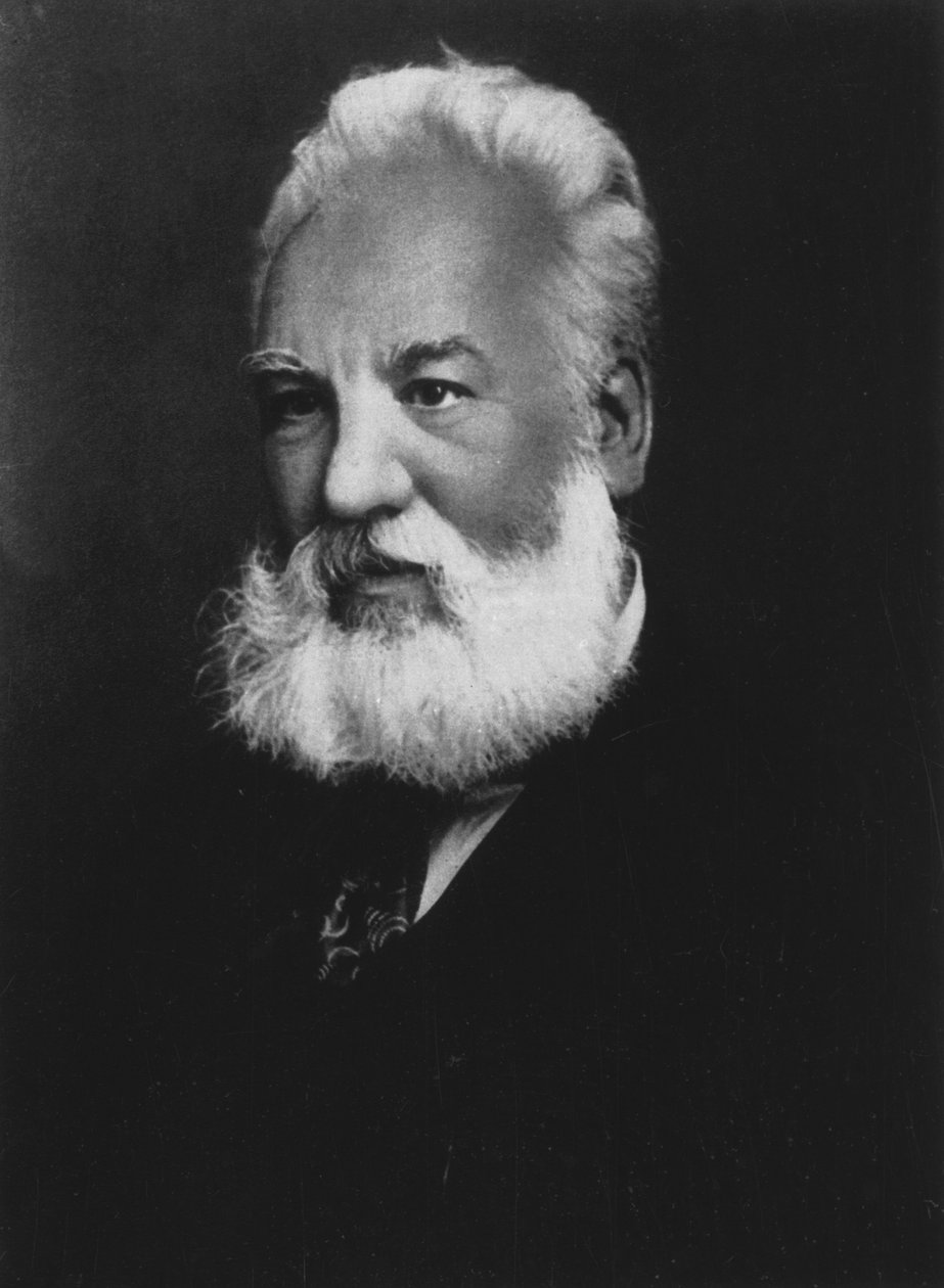 Alexander Graham Bell (1847-1922) door Unknown