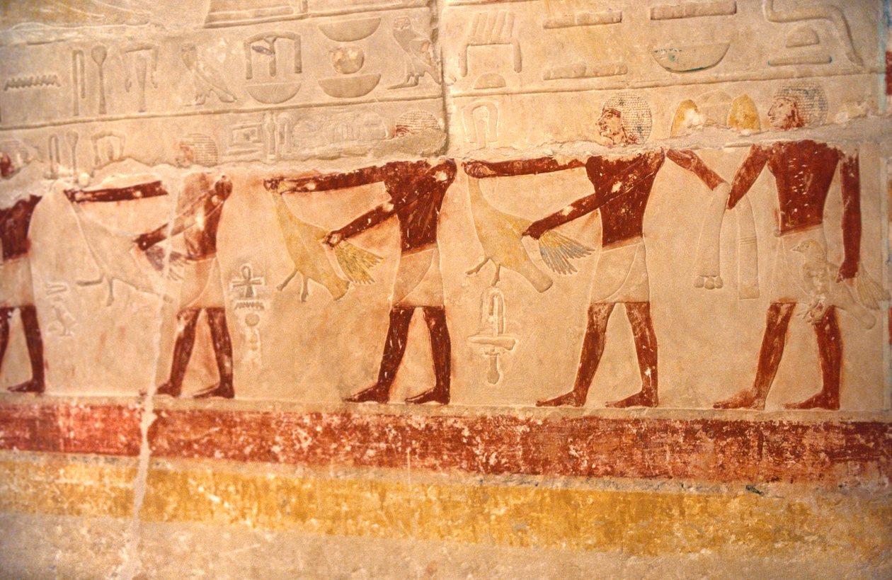 Hiërogliefen, Egypte door Unknown
