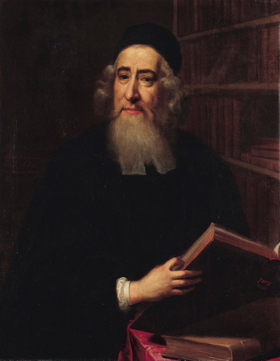 Rabbi Aaron Hart (Uri Feivel) door Dannor