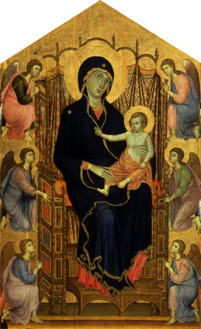 Maestà door Duccio di Buoninsegna