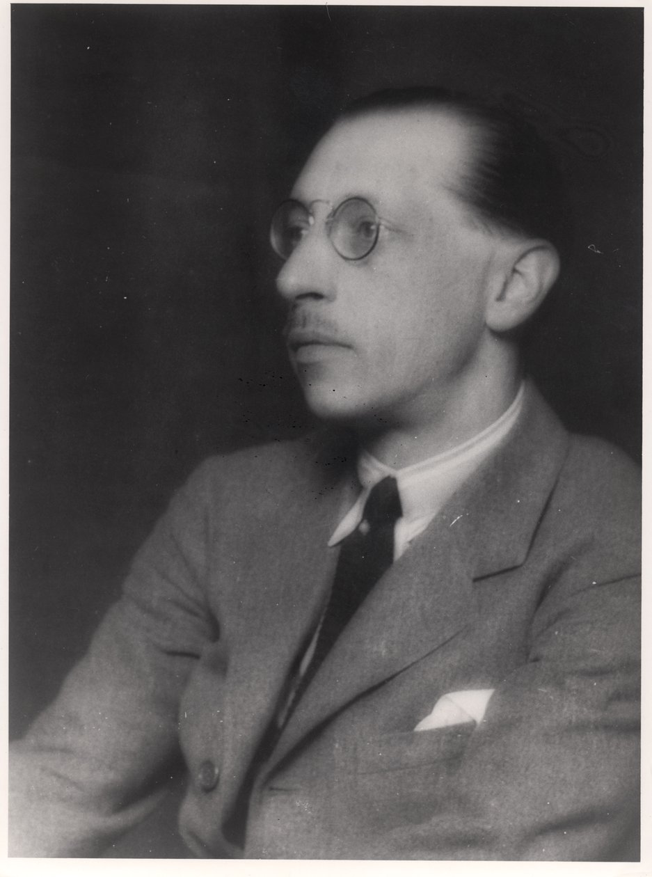 Igor Stravinsky (1882-1971) door French Photographer