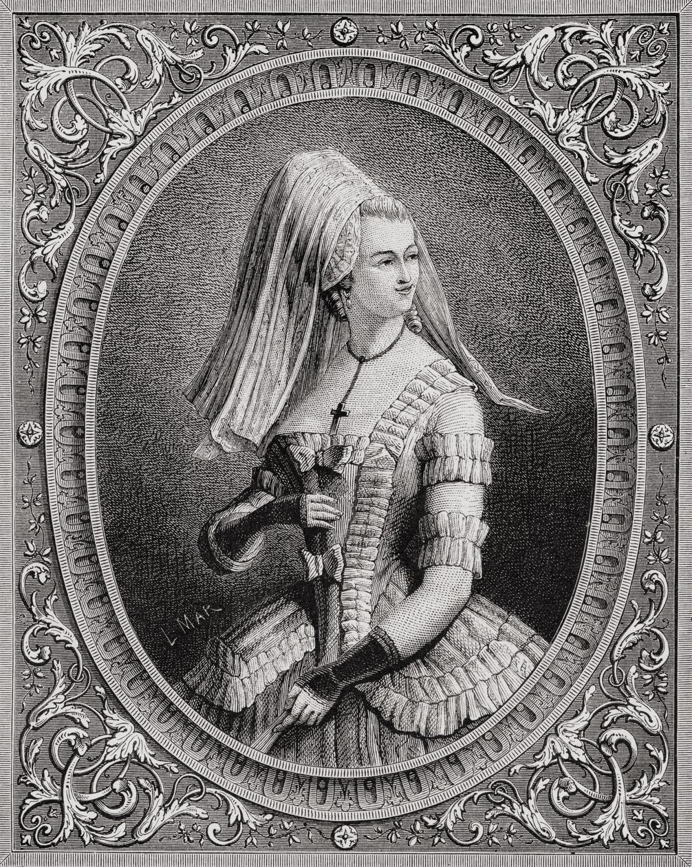 Yolande Martine Gabrielle de Polastron, Madame de Polignac, uit 