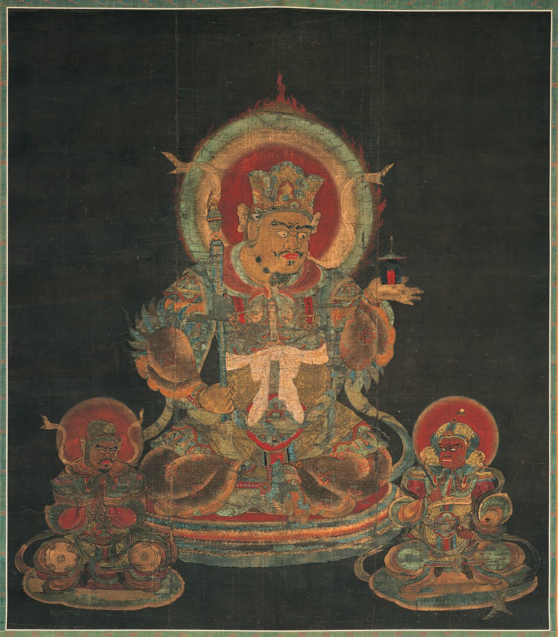 Bishamonten (Skt., Vaisravana) door Unknown