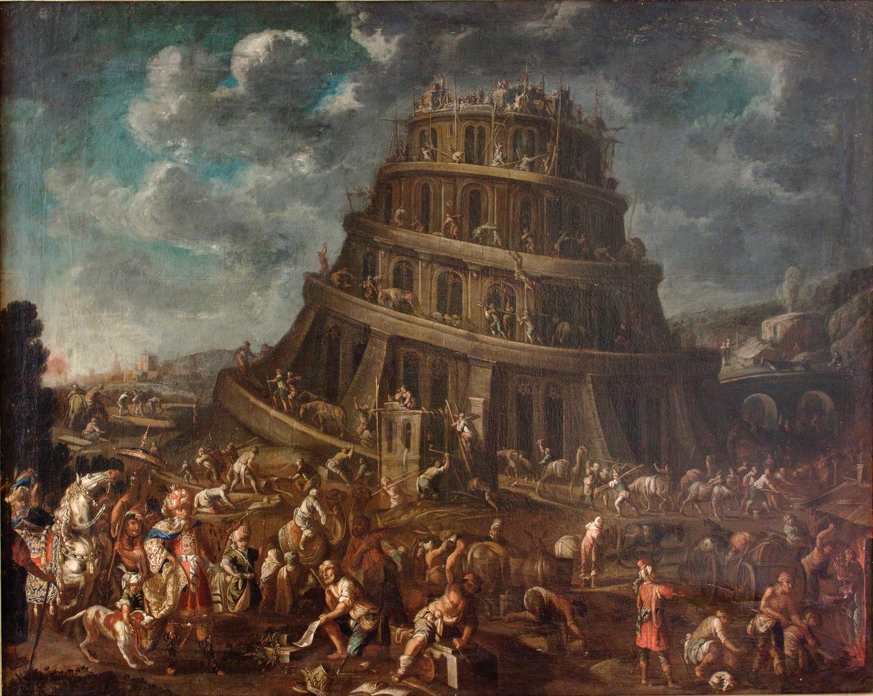 Toren van Babel door Unknown