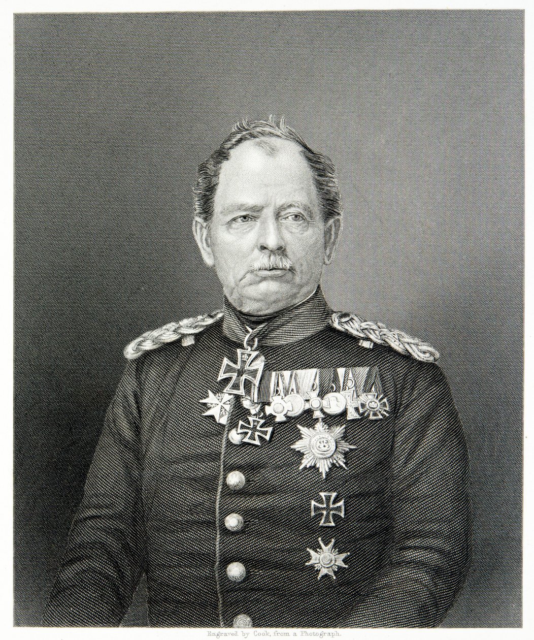 Generaal Von Werder door (after) English photographer