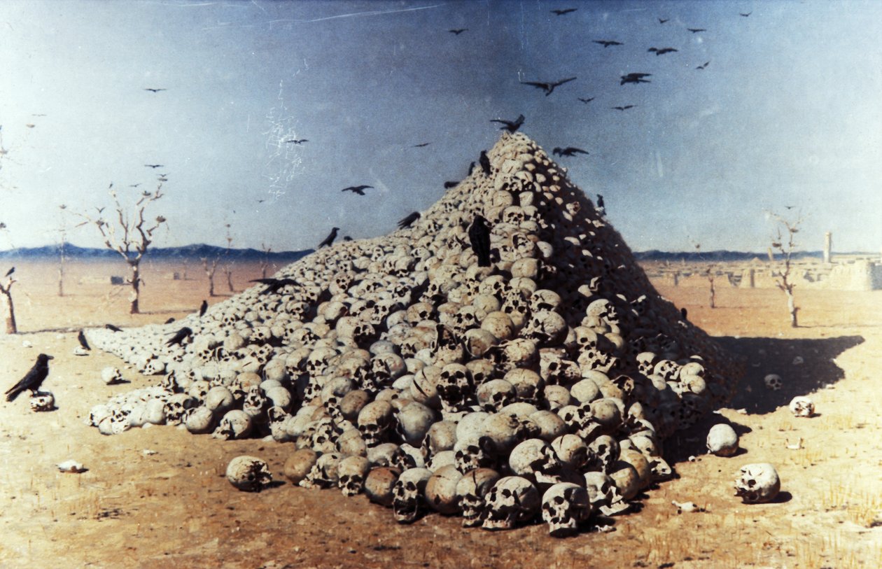 Apotheose van de oorlog door Vasily Vereshchagin, 1871 door Unknown