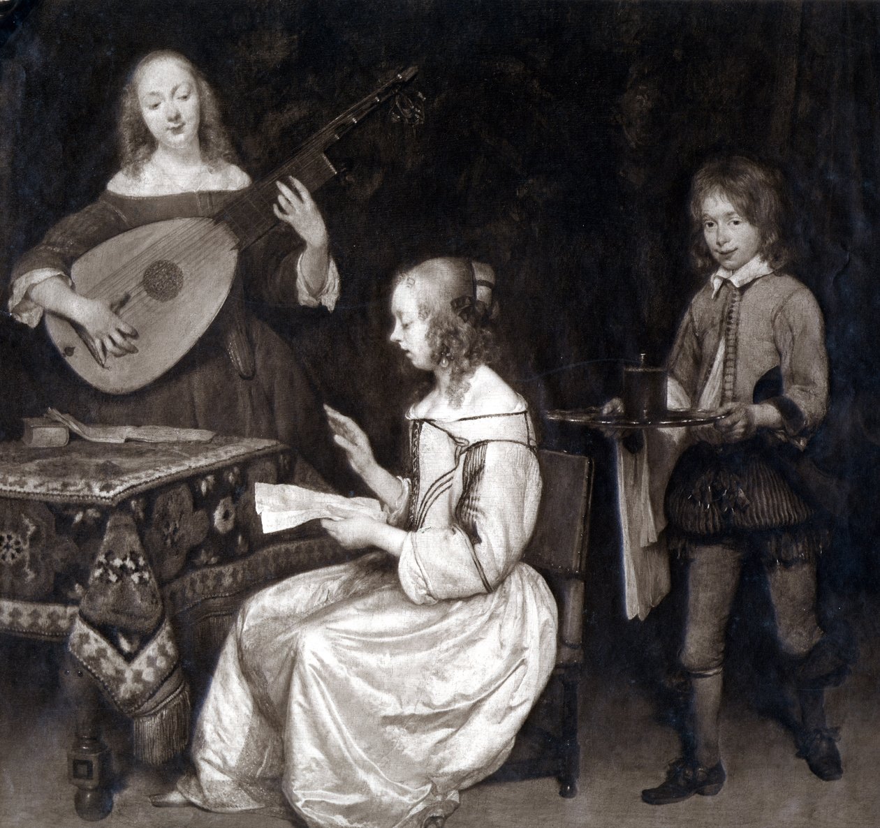 Gerard ter Borch, Muziekscène door Unknown