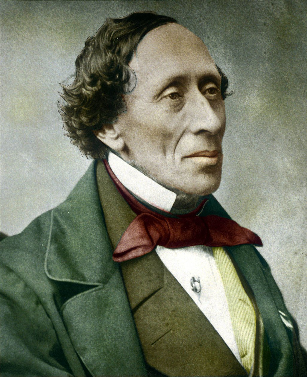 Hans Christian Andersen, 1860s door Unknown