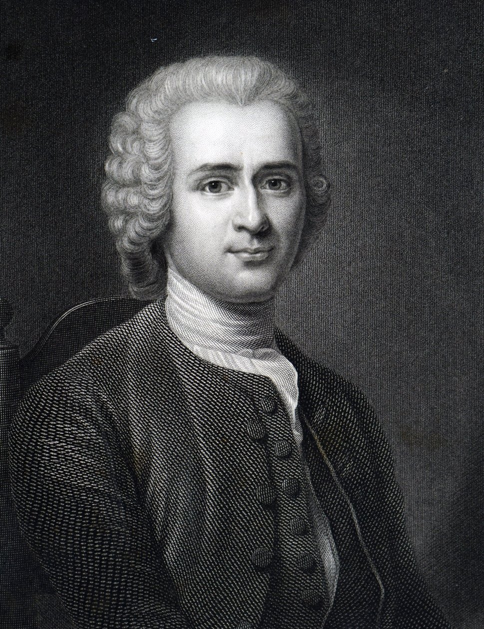 Jean-Jacques Rousseau door Unknown