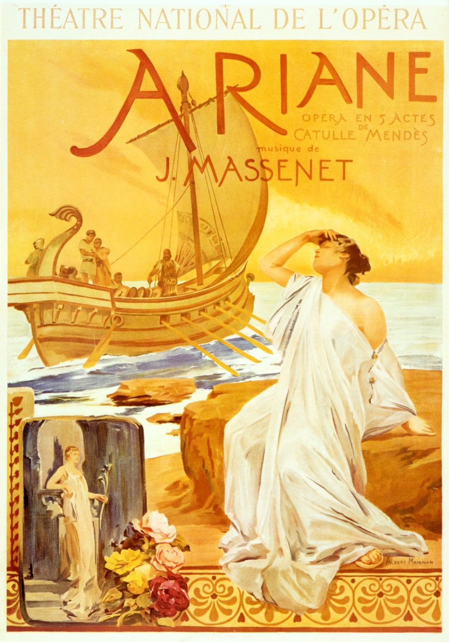 Jules MASSENET - ARIANE door Unknown