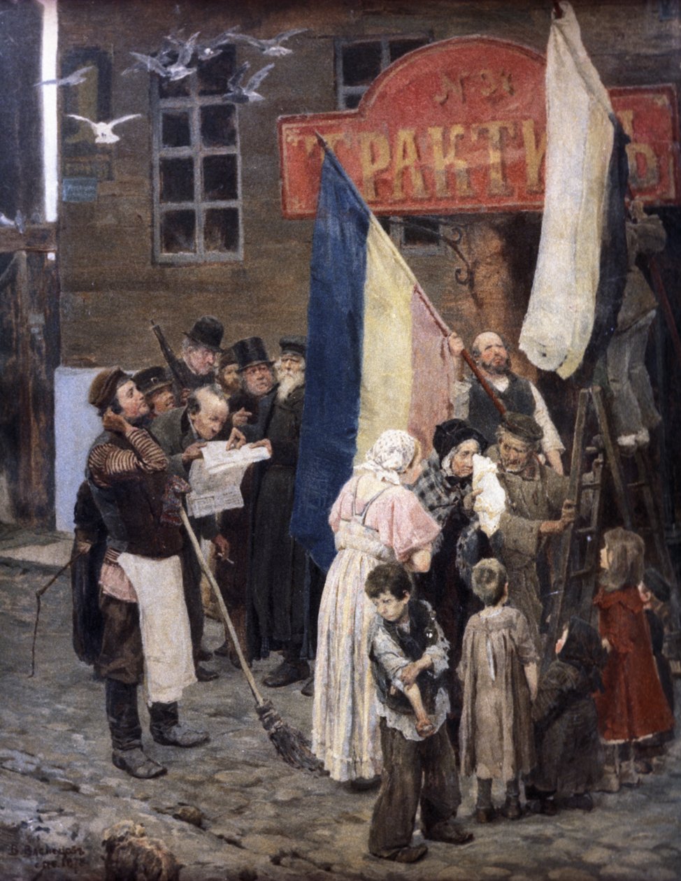 Kars wordt ingenomen, 1878 door Unknown
