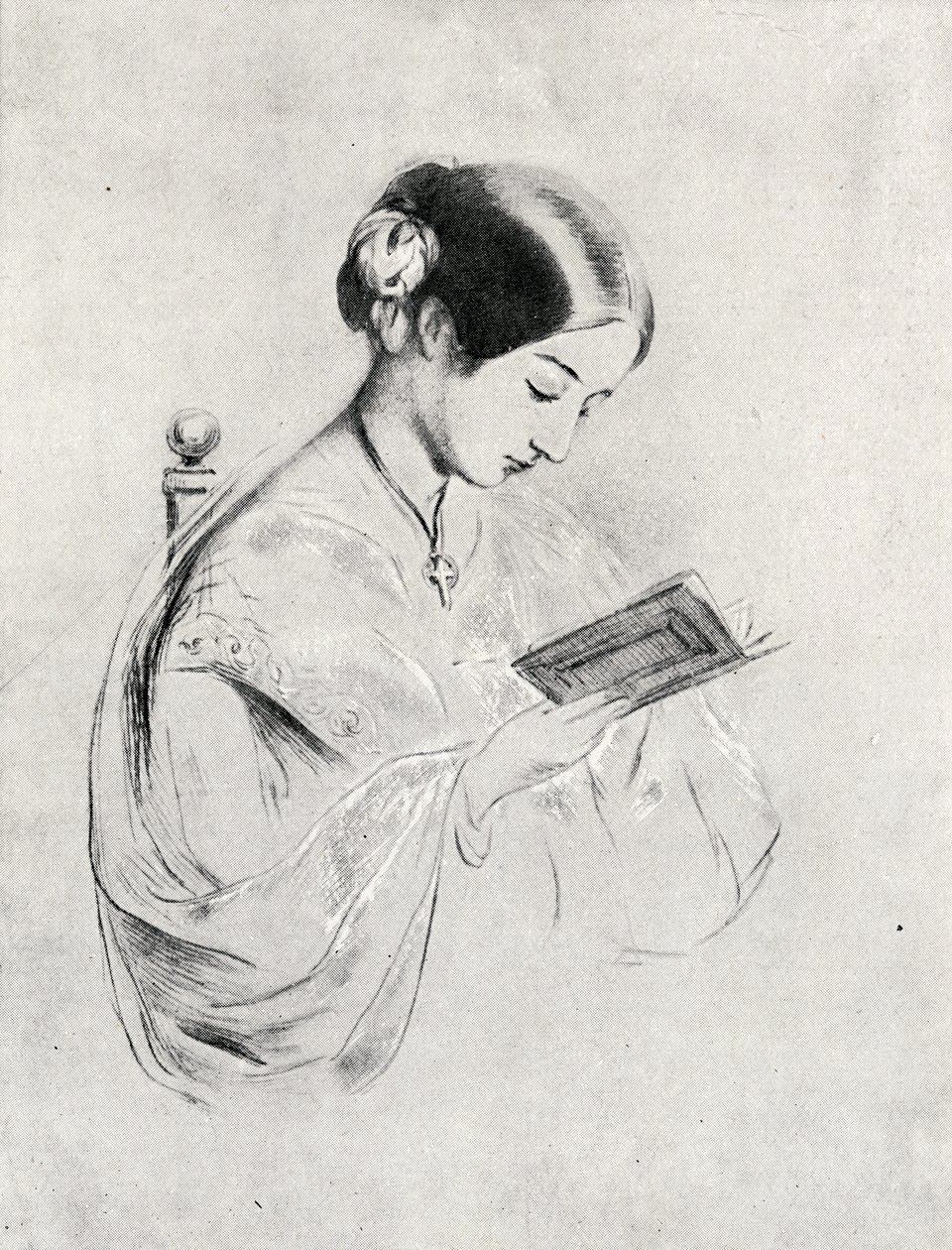 Miss Florence Nightingale (1820-1910) door Unknown