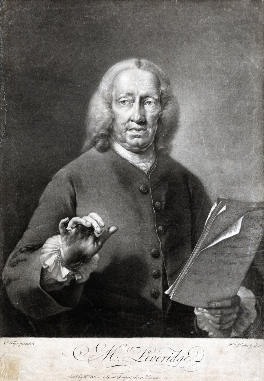Meneer Leveridge door Unknown