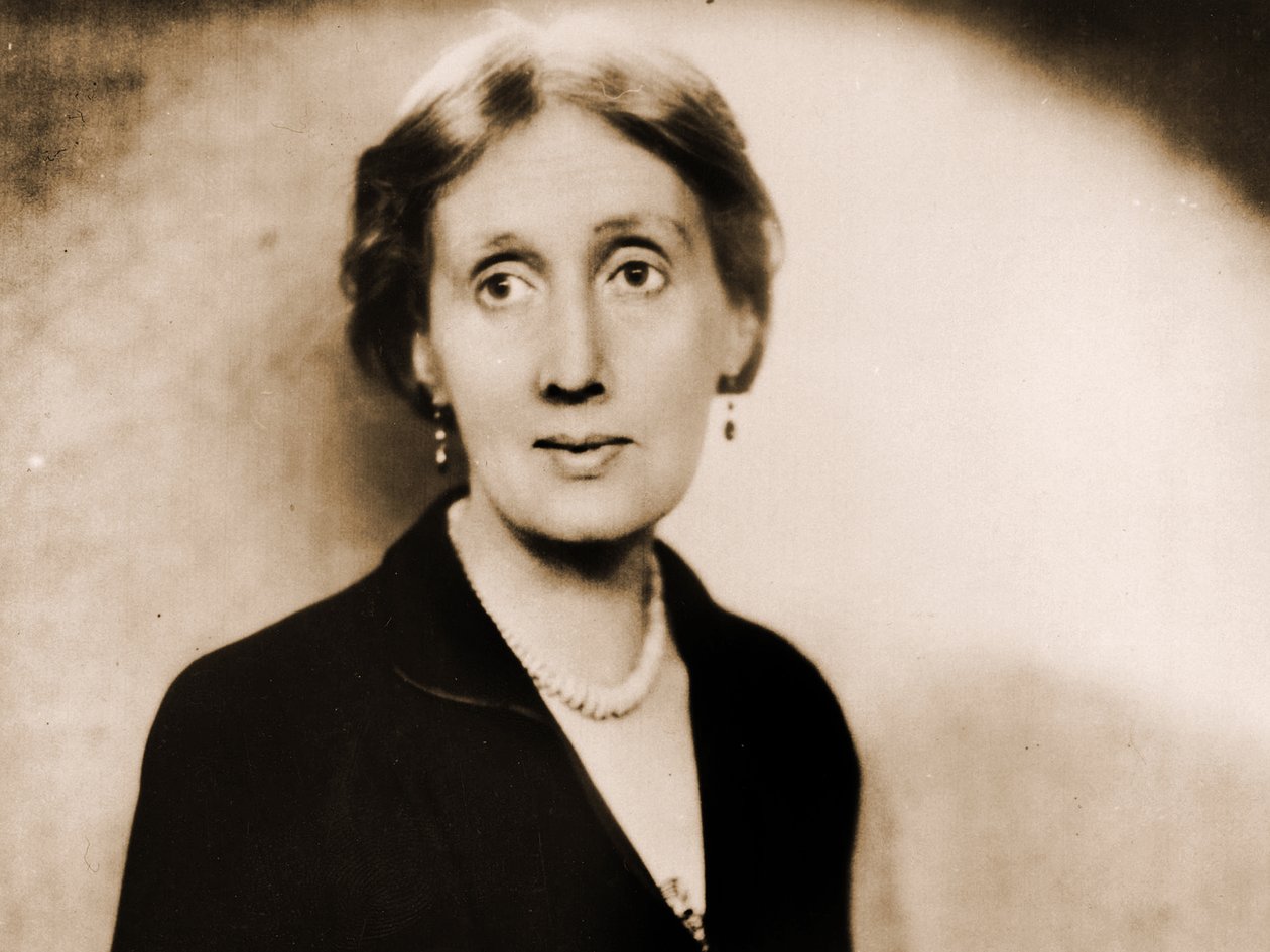 Portret van Virginia Woolf door Unknown