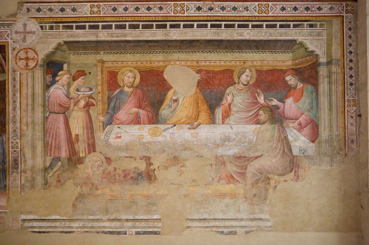 St. Francesco kerk, Arezzo, Toscane, Italië door Unknown