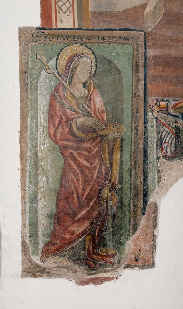 St. Maria in Piano kerk, Loreto Aprutino, Abruzzo, Italië door Unknown