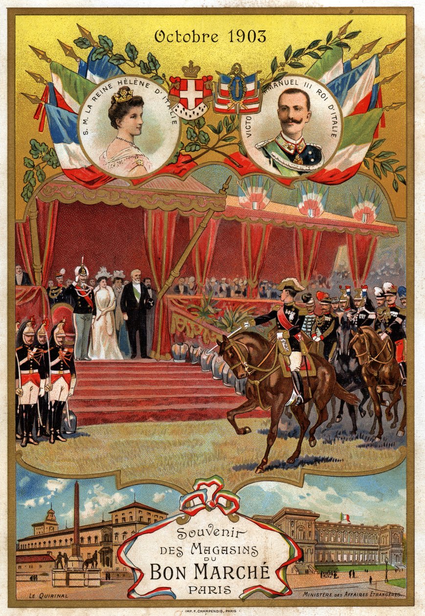Victor Emmanuel III door Unknown