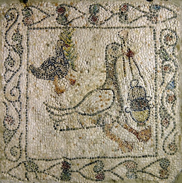 De gans met het wierookvat, 1213 door Byzantine