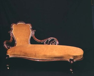 Chaise-longue, ca. 1860 door English School
