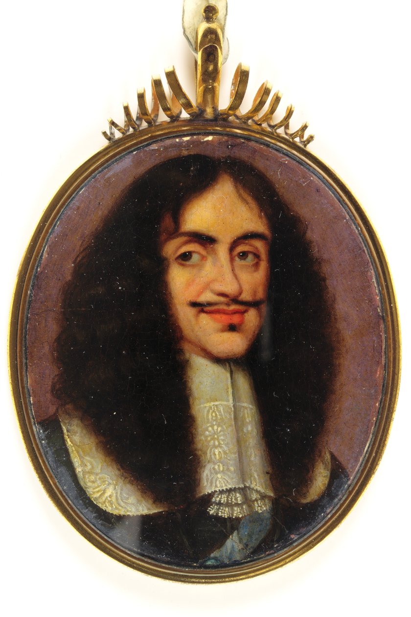 Karel II door English School