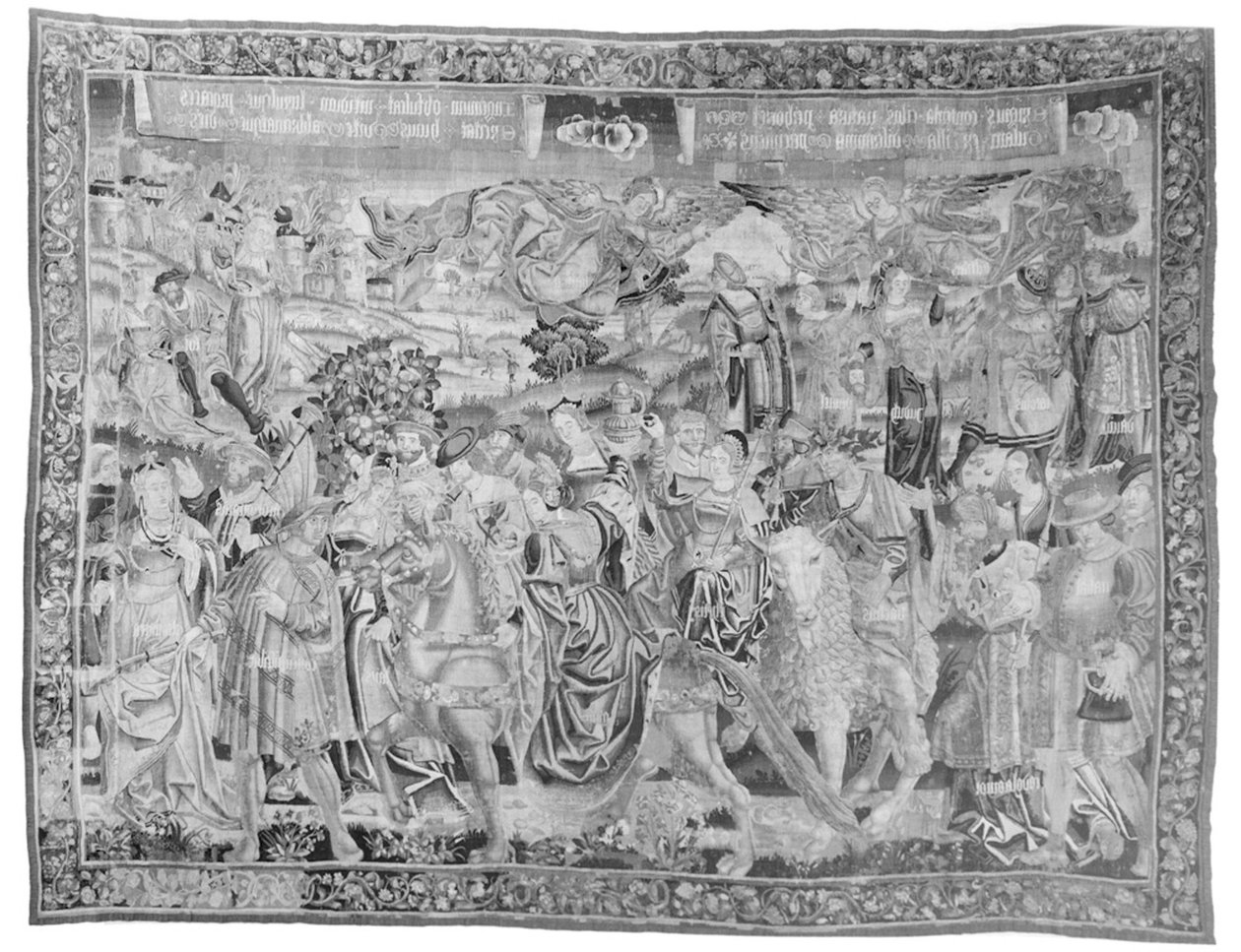 De processie van Gula, ca. 1510 door Flemish School