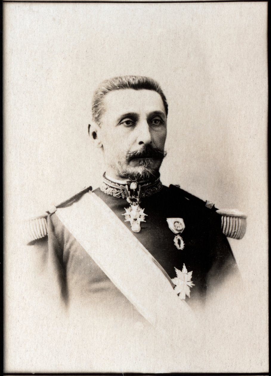 Portret van Alfred Albert Gervais (1837-1921), Franse admiraal door French Photographer
