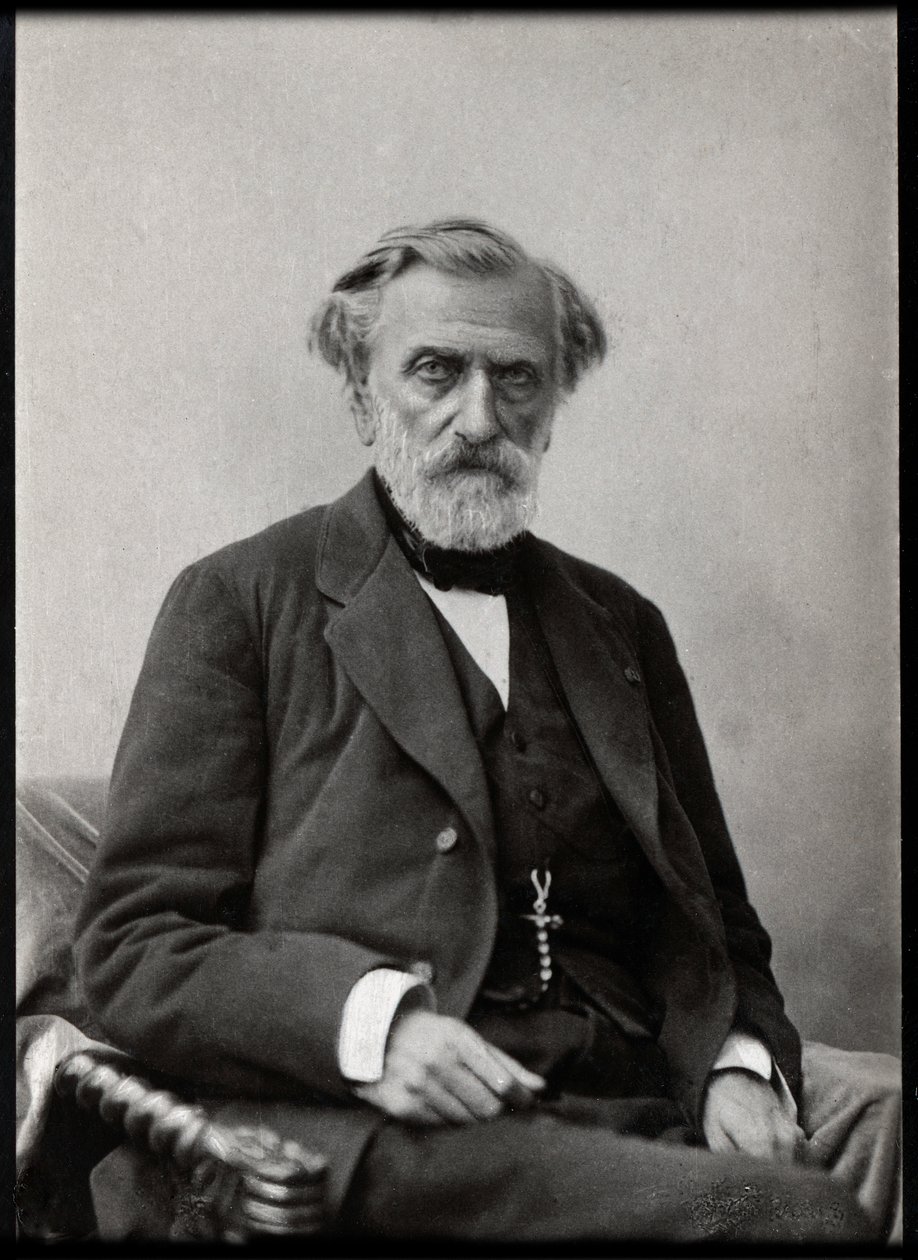 Portret van Ambroise Thomas (1811-1896), Franse componist door French Photographer