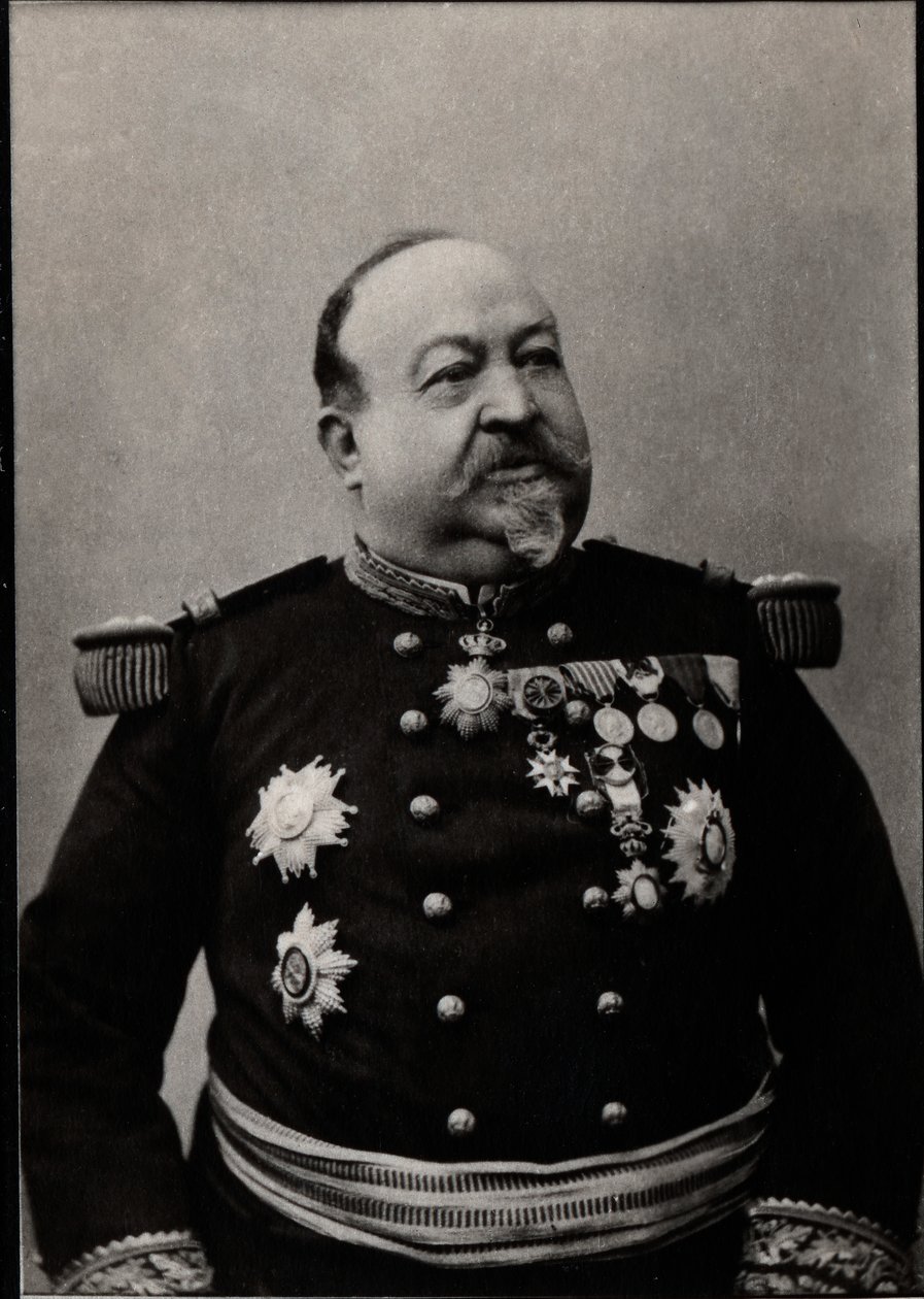 Portret van Ange Laurent Giovanninelli (1837-1903), Franse generaal door French Photographer