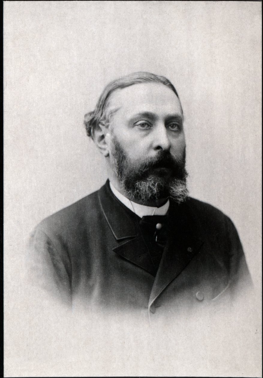 Portret van Armand Sully Prudhomme (1839-1907), Franse dichter en essayist door French Photographer