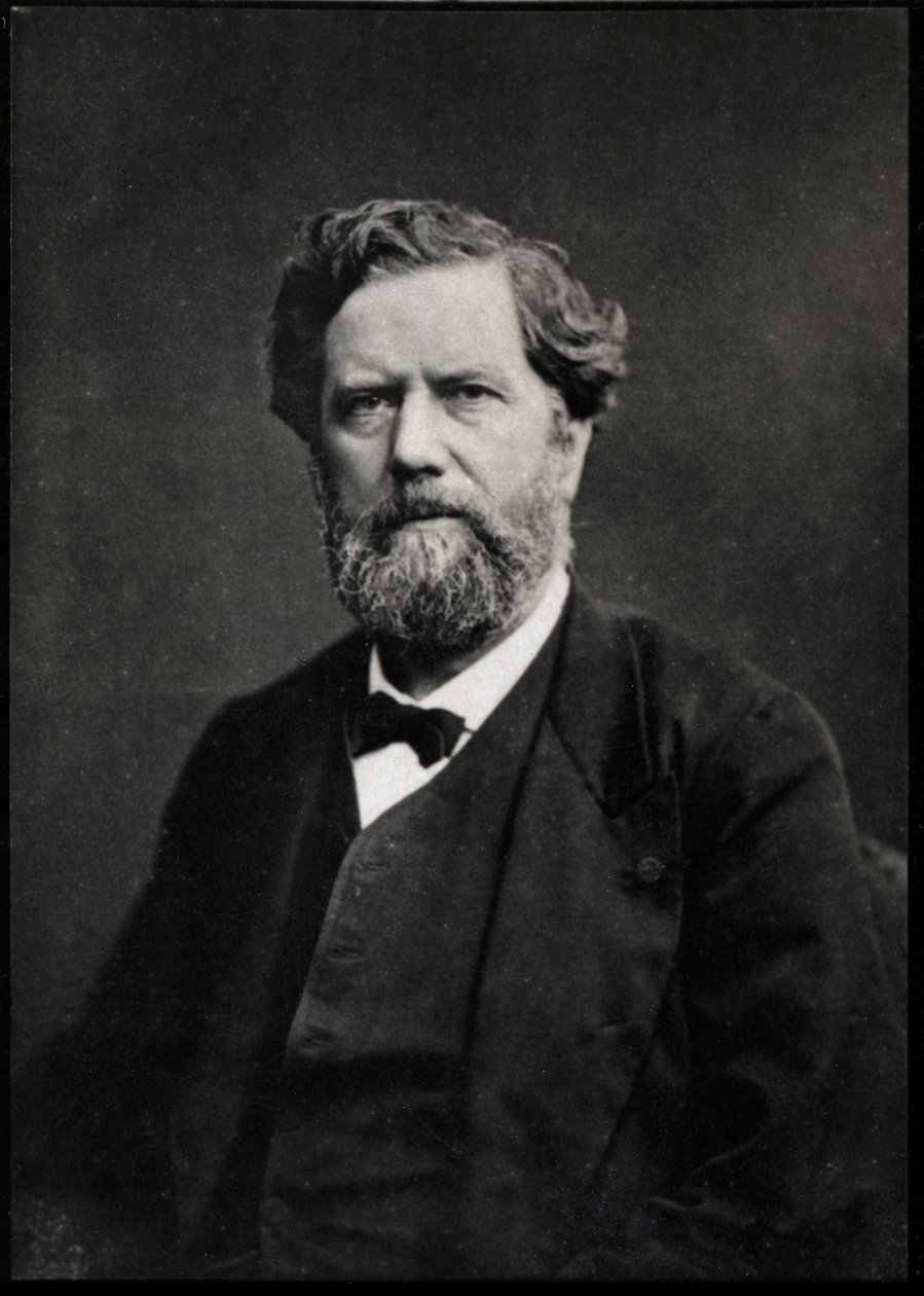 Portret van Edme Félix Alfred Vulpian door French Photographer