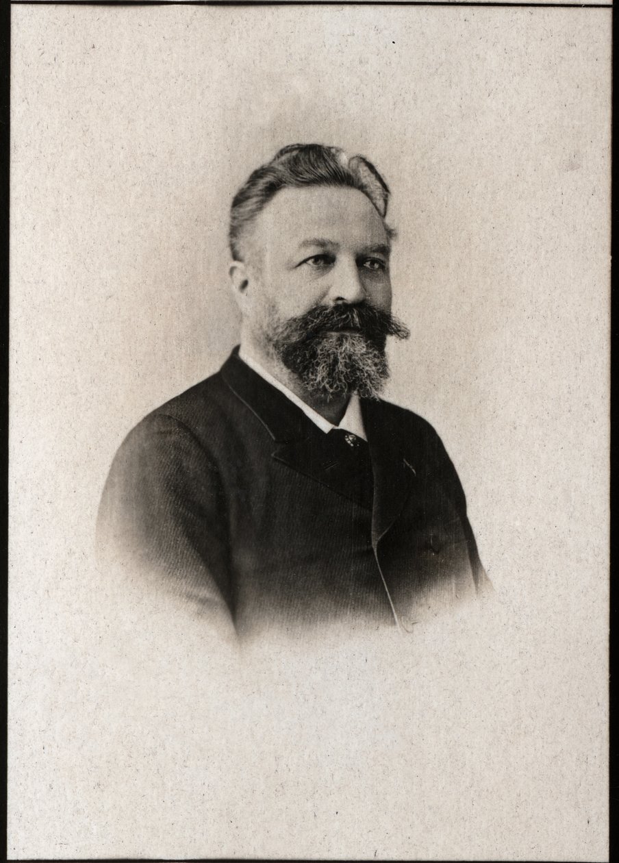 Portret van Edouard Colonne (1838-1910), Franse dirigent en violist door French Photographer