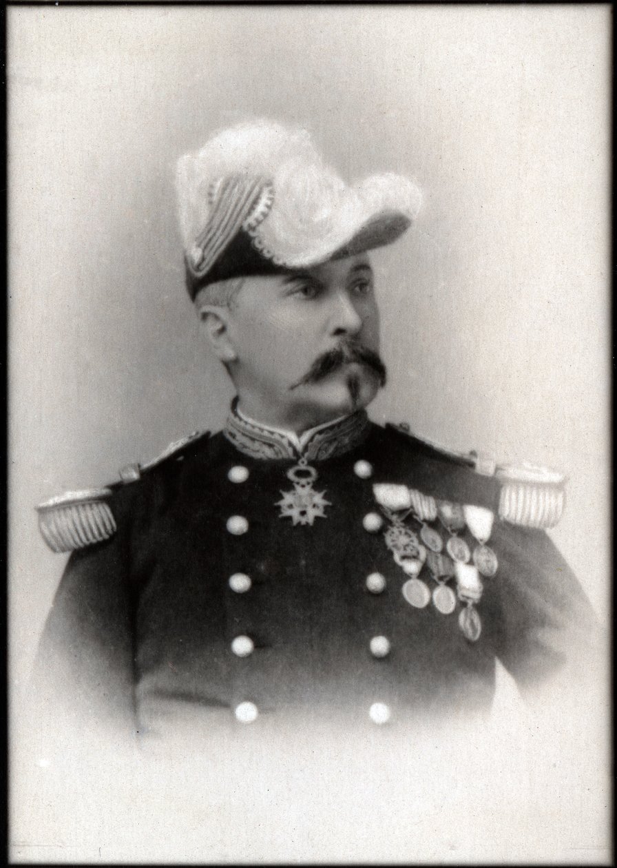 Portret van Edouard Ferdinand Jamont (1831-1918), Franse generaal door French Photographer