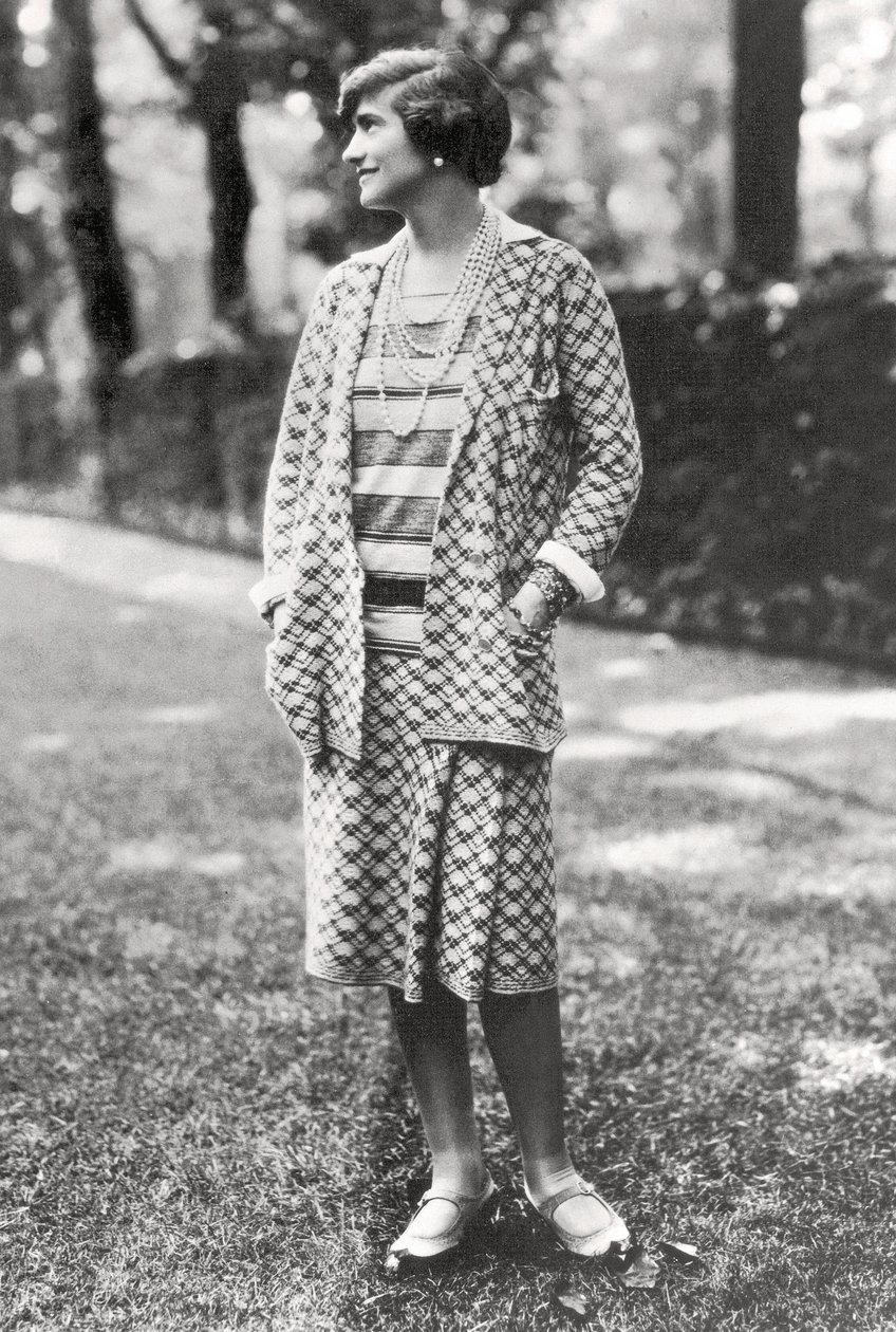 Portret van Gabrielle Coco Chanel, 1929 door French Photographer