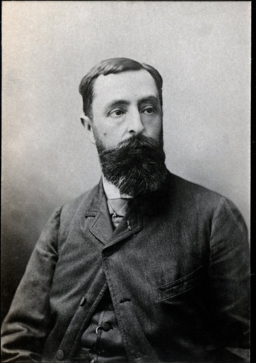 Portret van Gaston Laurent Atthalin (geb. 1848), Franse rechter door French Photographer