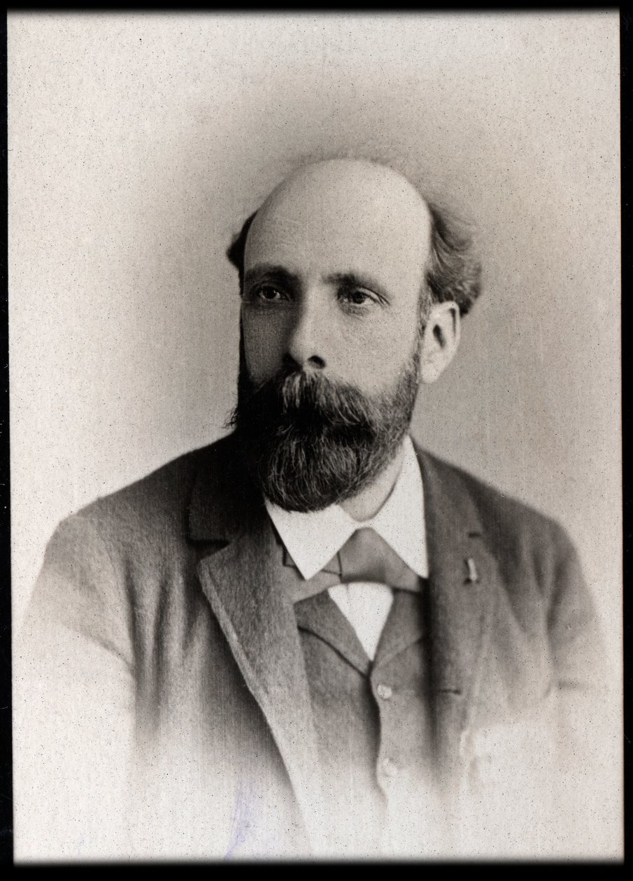 Portret van Gaston Salvayre (1847-1916), Franse componist door French Photographer