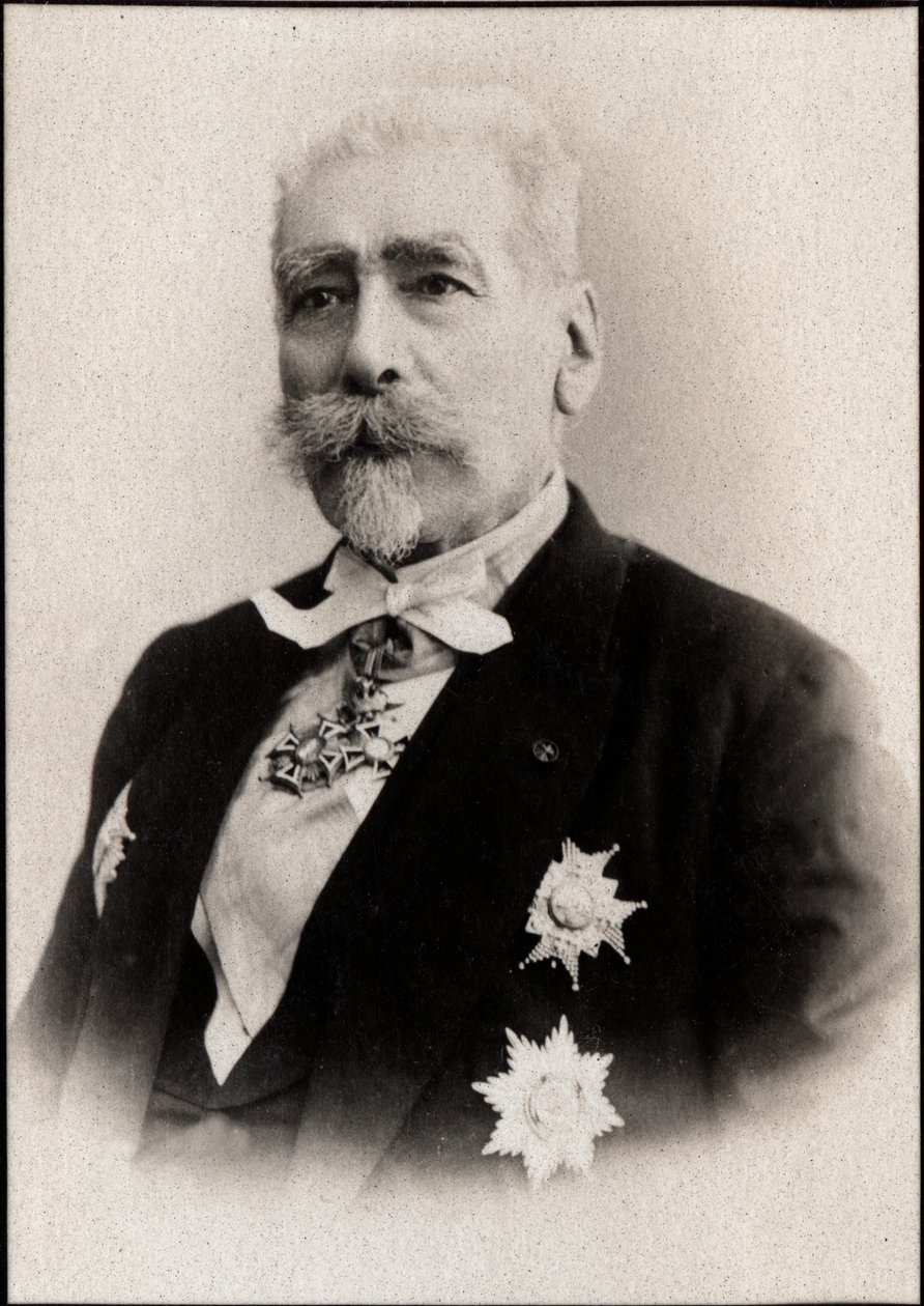 Portret van generaal Francois Charles du Barail (1820-1902), Franse generaal-majoor en politicus door French Photographer