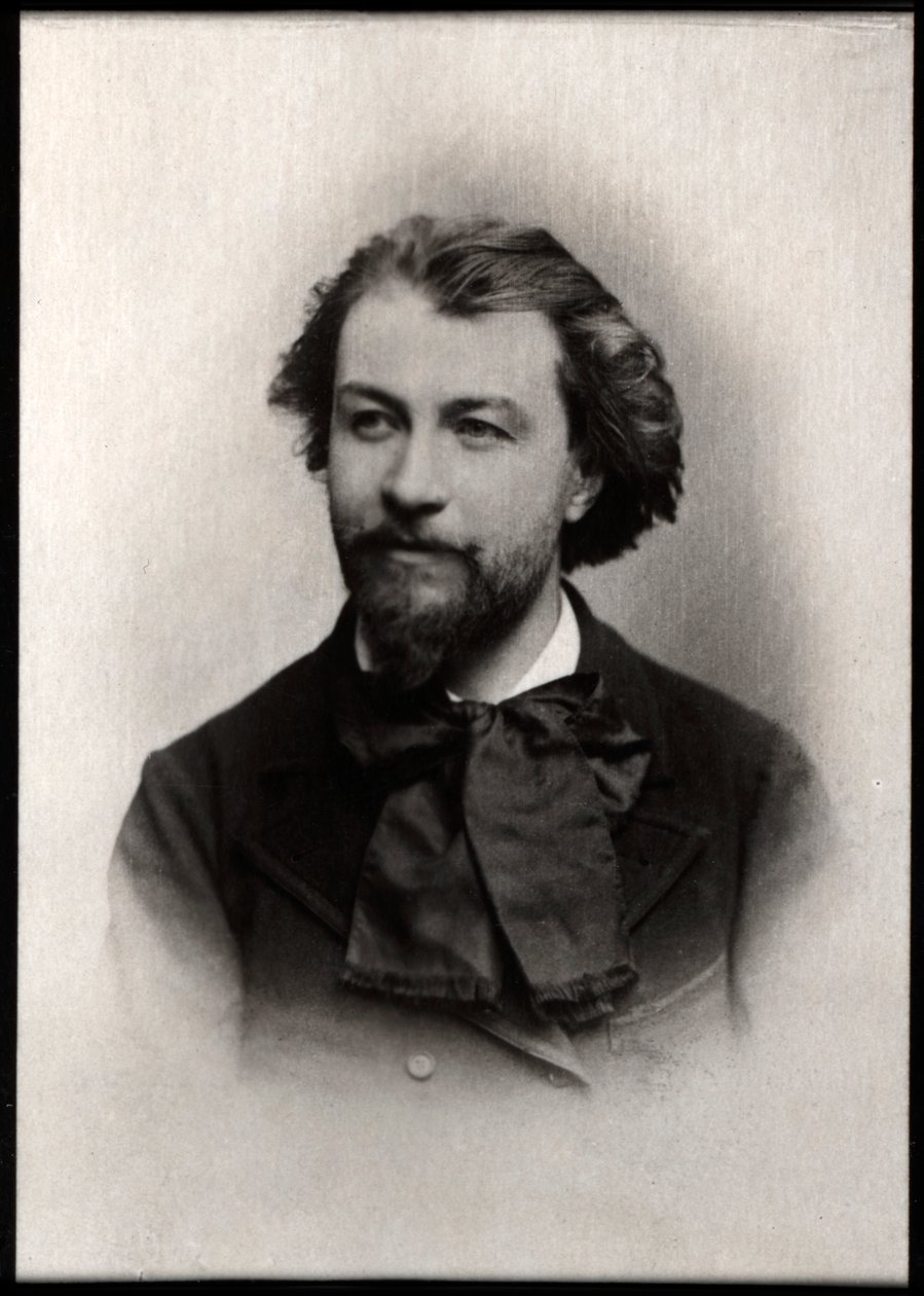 Portret van Gustave Charpentier (1860-1956), Franse componist door French Photographer