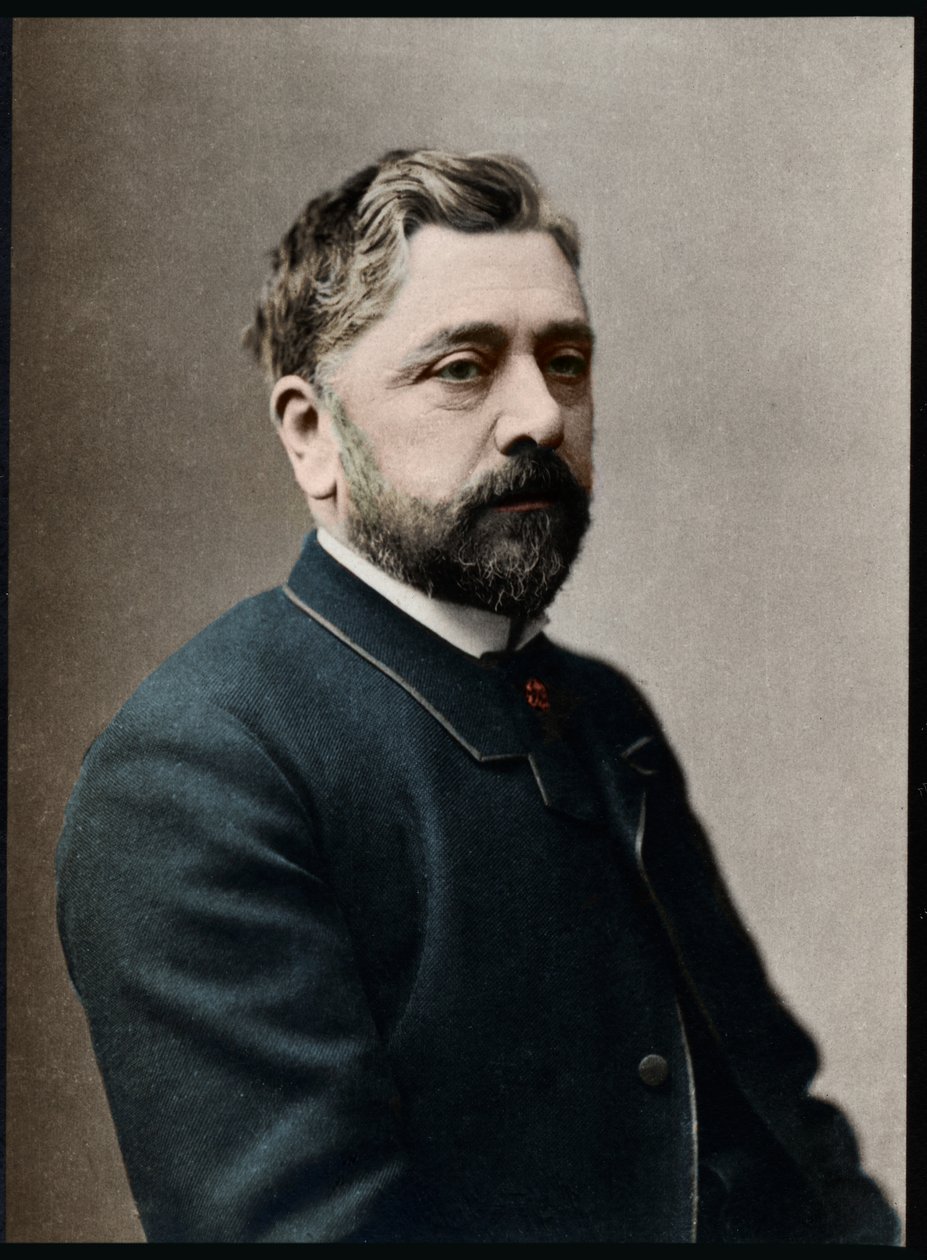 Portret van Gustave Eiffel door French Photographer