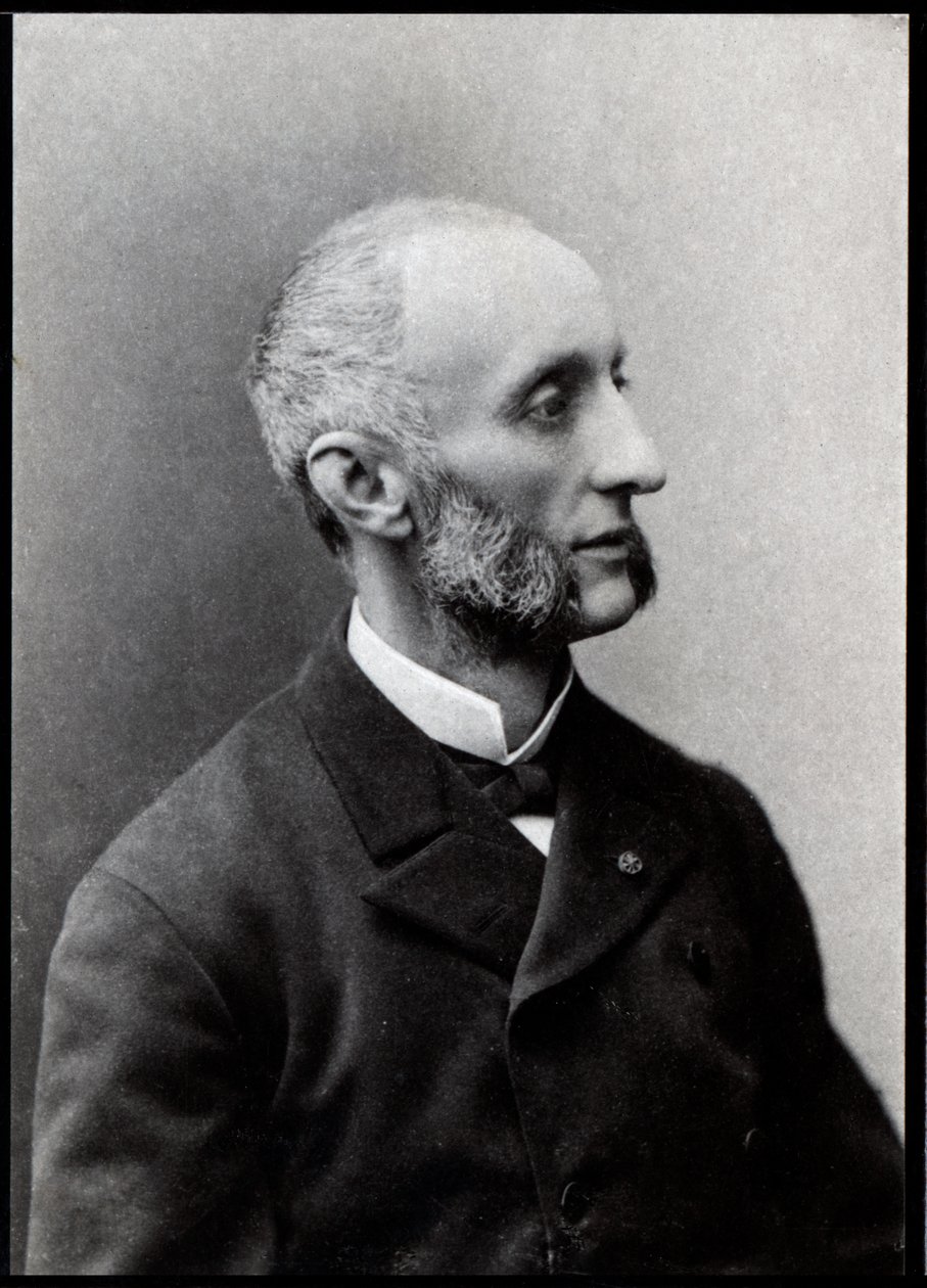 Portret van Jules Meline (1838-1925), Franse staatsman door French Photographer