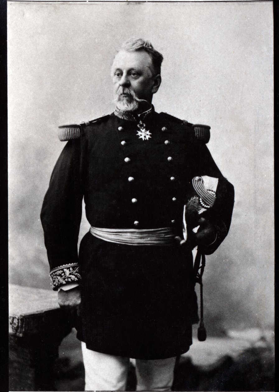 Portret van Leon de Poilloue de Saint Mars (1832-1897), Franse generaal door French Photographer