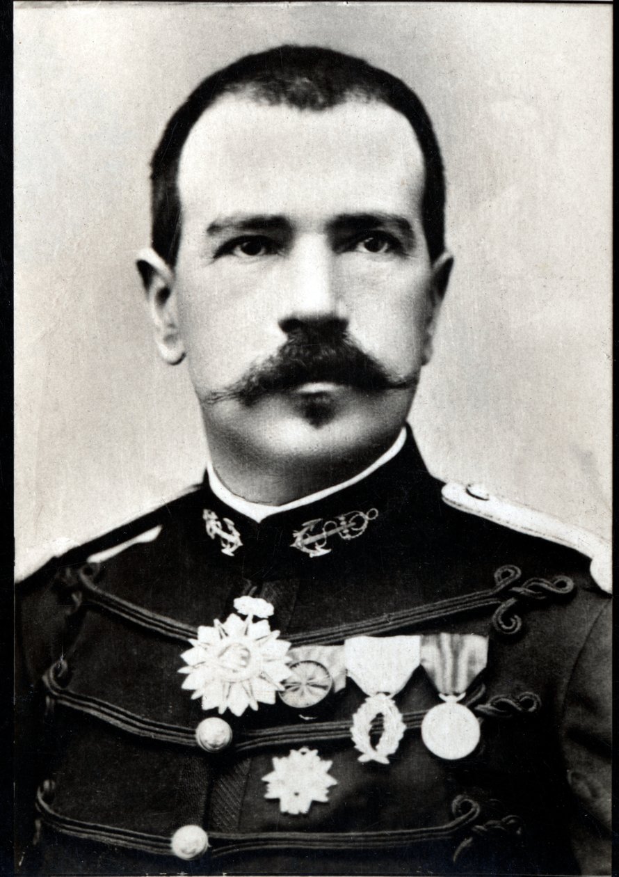 Portret van Parfait Louis Monteil (1855-1925), Franse koloniale militaire officier en ontdekkingsreiziger door French Photographer