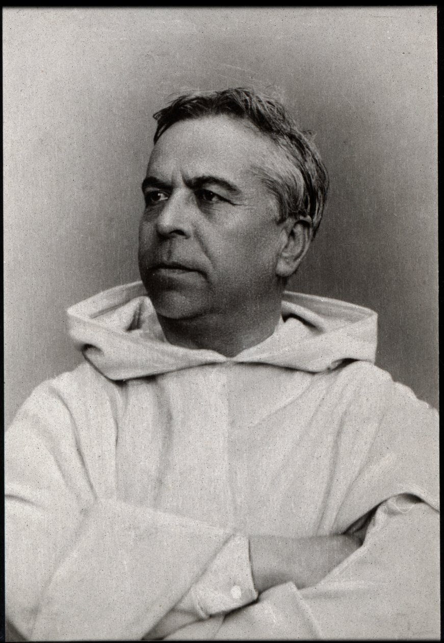 Portret van Pere Henri Didon (1840-1900), Franse Dominicaanse prediker, schrijver en opvoeder door French Photographer