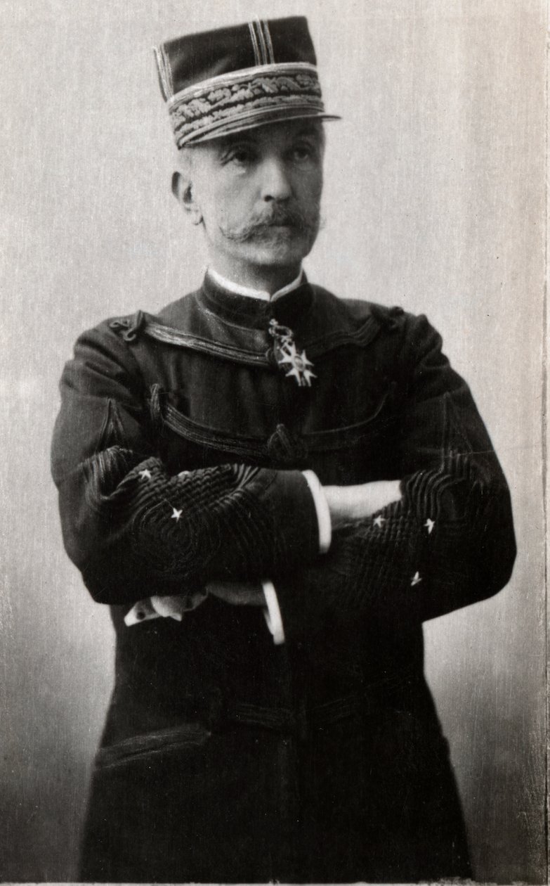 Portret van Raoul Le Mouton de Boisdeffre (1839-1919), Franse generaal door French Photographer