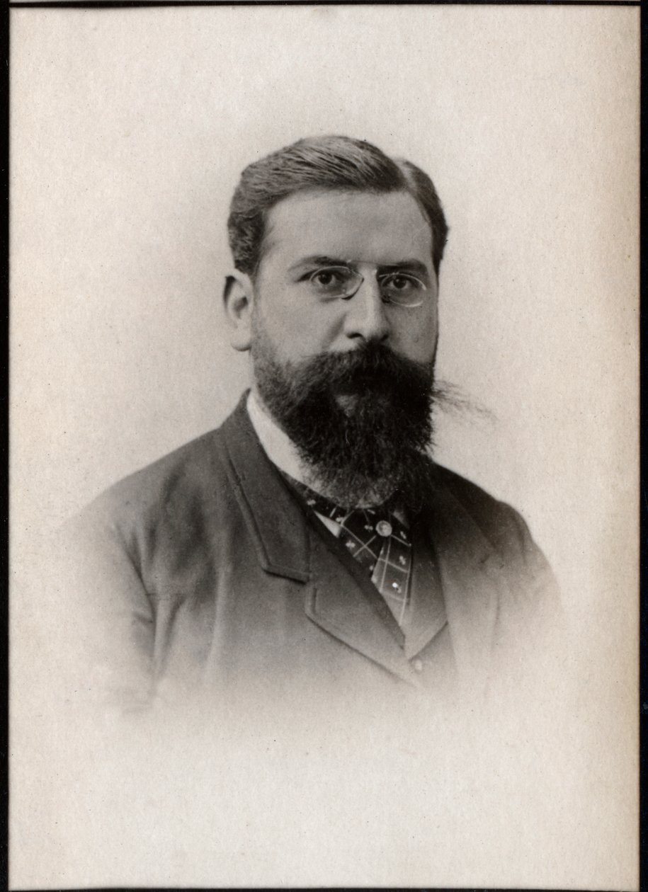 Portret van Raoul Pugno (1852-1914), Franse componist, leraar, organist en pianist door French Photographer