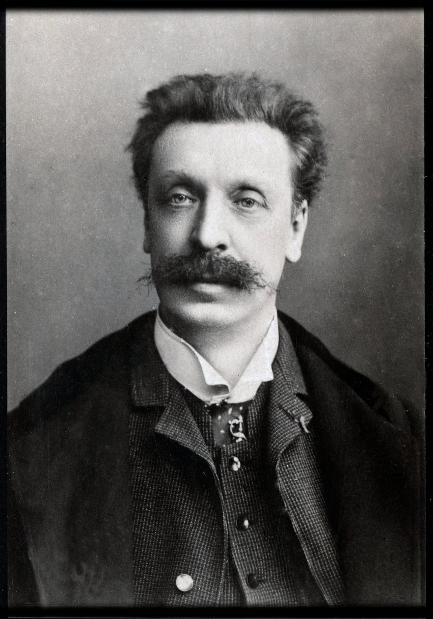 Portret van Victorin de Joncieres (Victorien Joncieres) (1839-1903), Franse componist en muziekcriticus door French Photographer