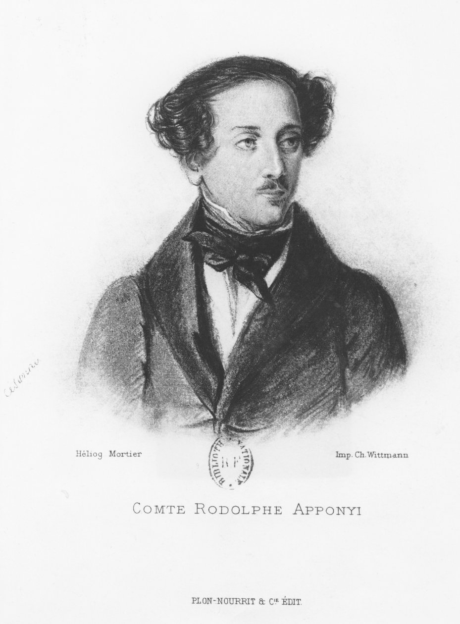 Graaf Rodolphe Apponyi door French School