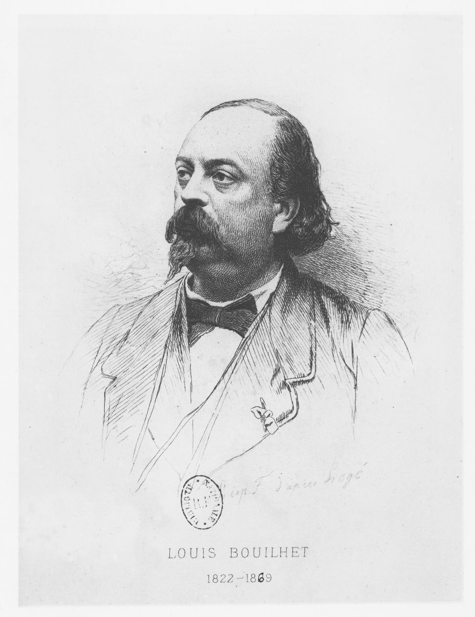 Louis Bouilhet door French School