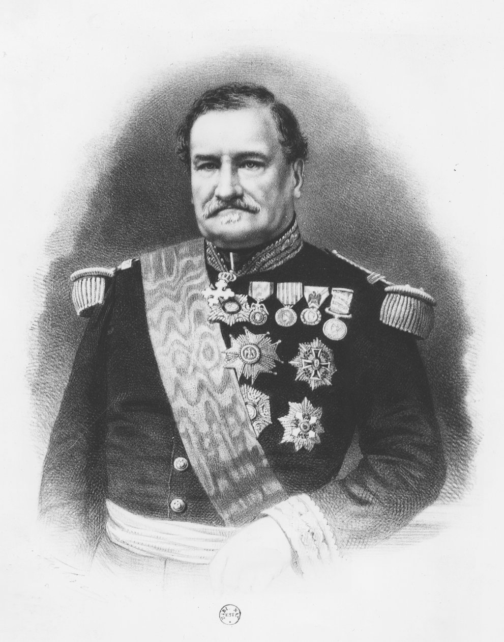 Élie Frédéric Forey door French School