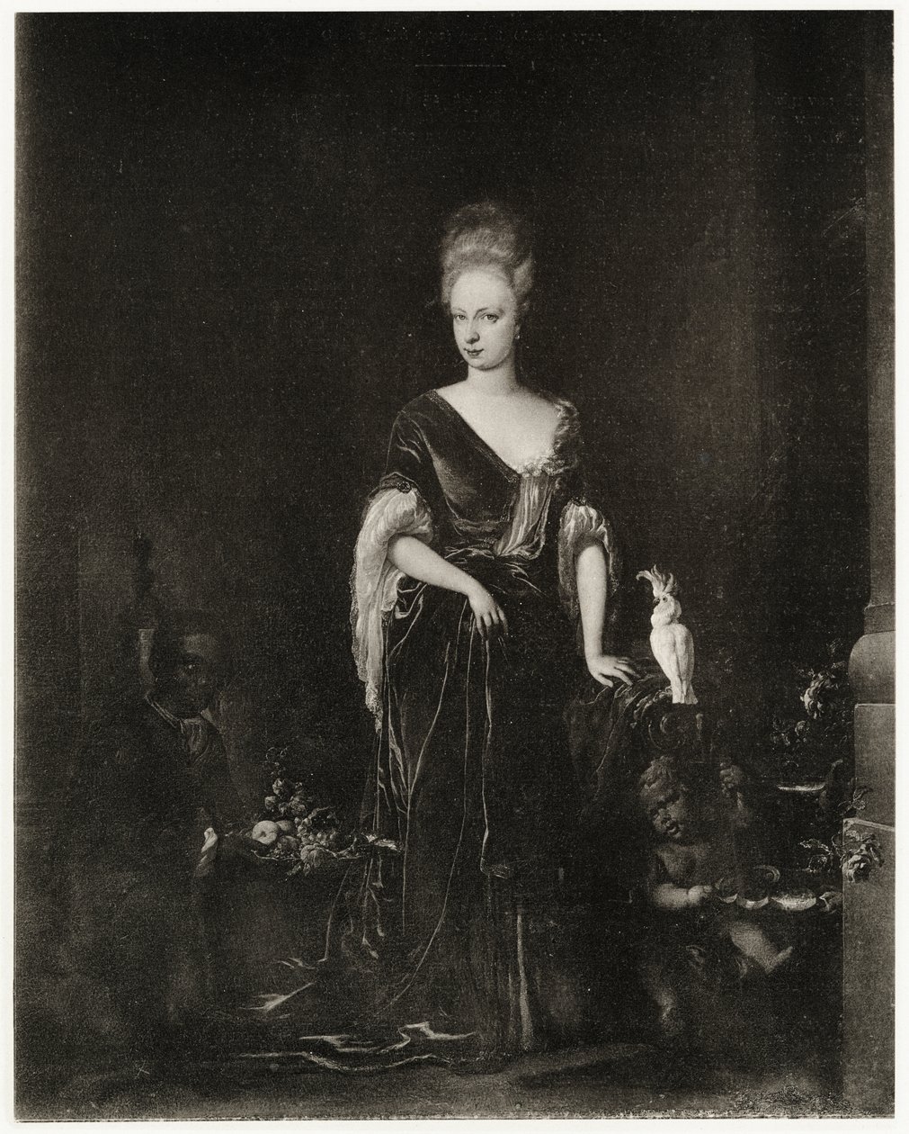 Elisabeth Charlotte, Hertogin van Orleans door German School