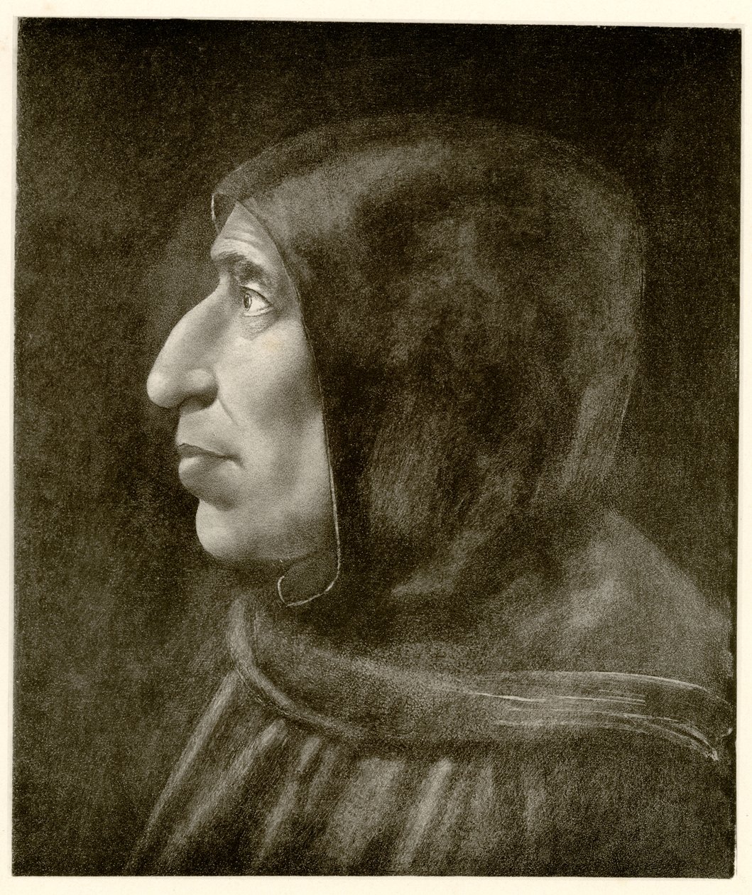 Girolamo Savonarola, 1884-90 (fototype) door German School